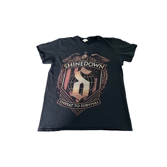 Shinedown Threat To Survive 2017 Tee Size Medium - Picture 1 of 6